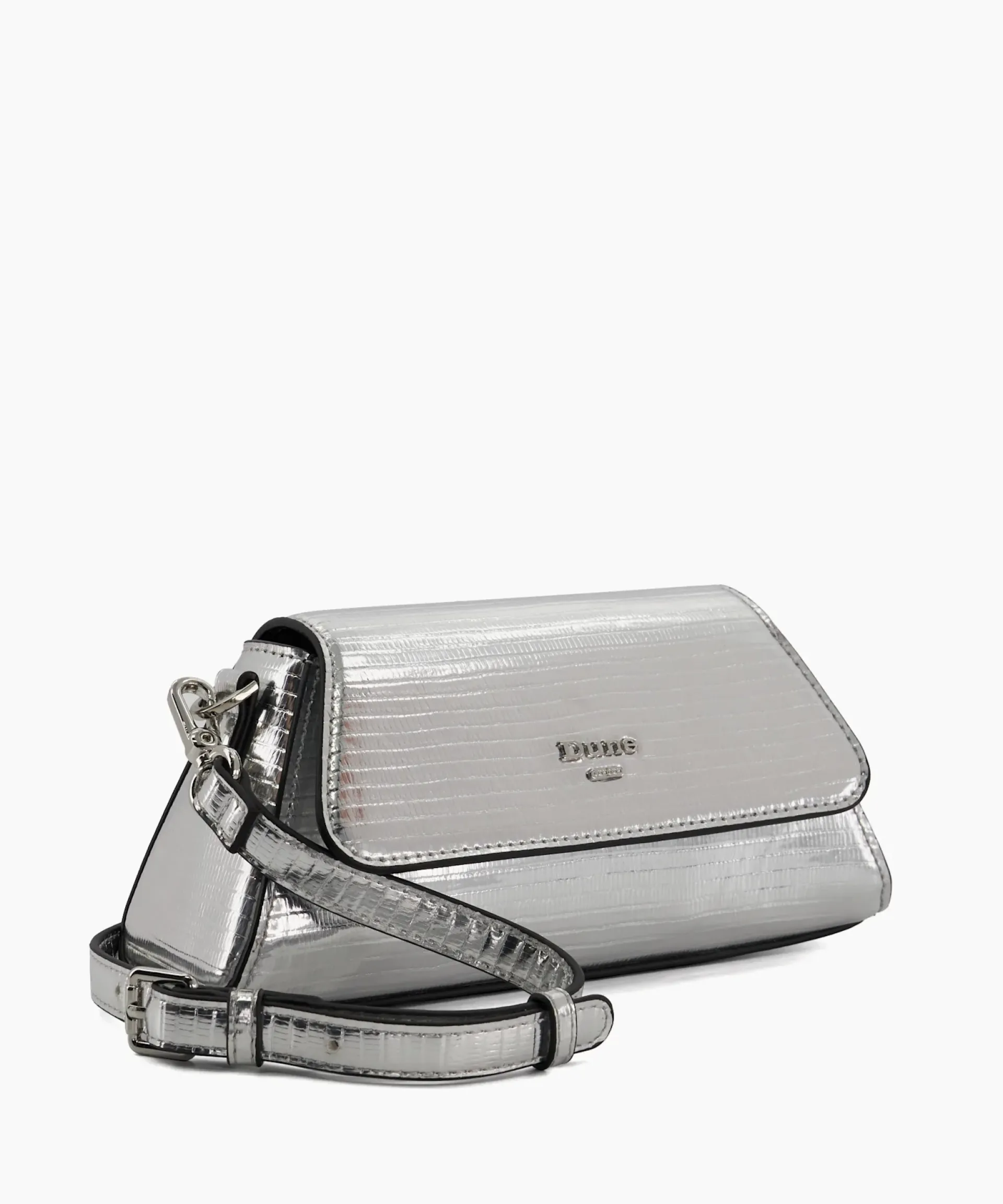 Dune London Handbags>Brynlo - Silver Metallic