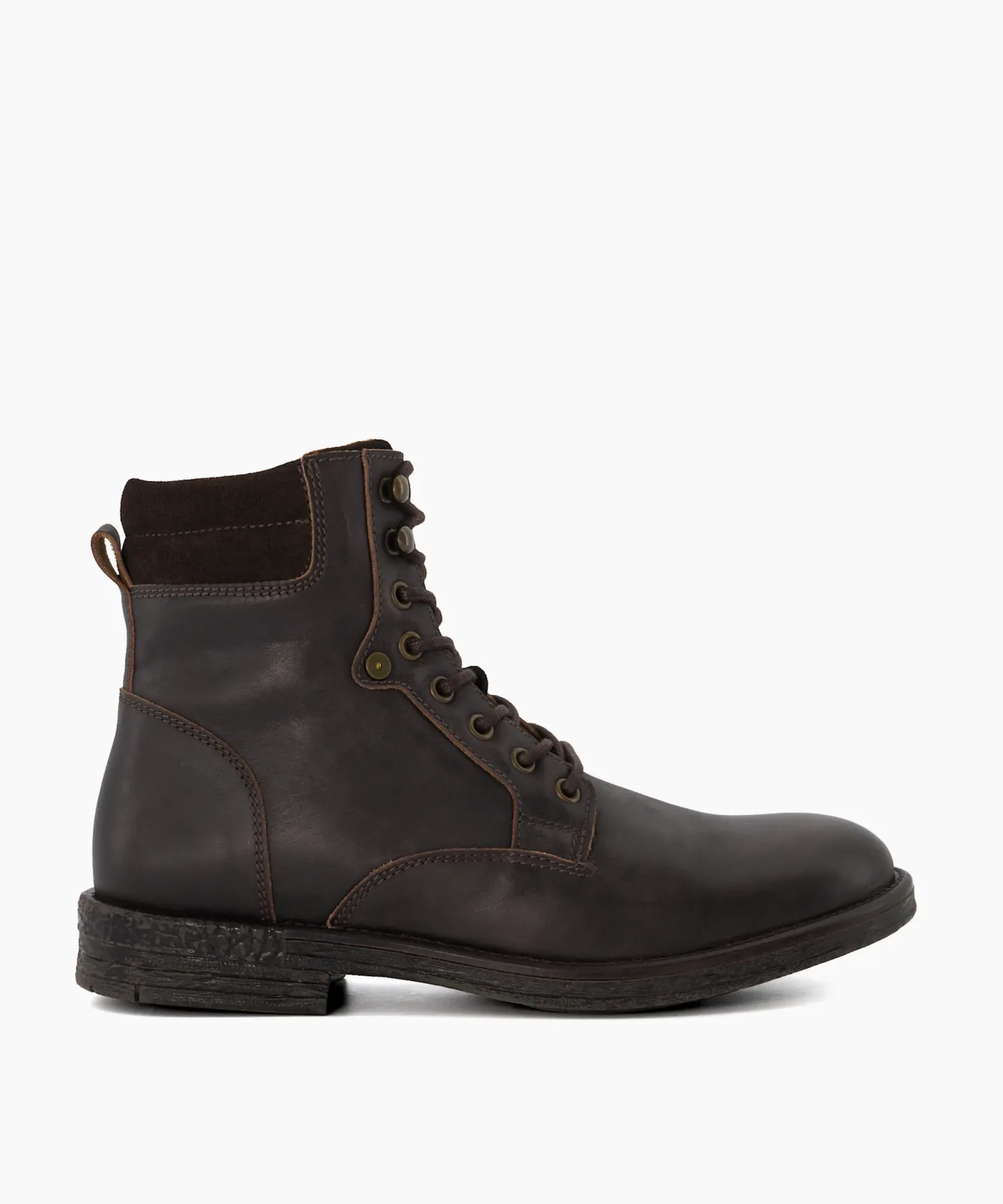 Dune London Casual Boots>Cadogan - Dark Brown