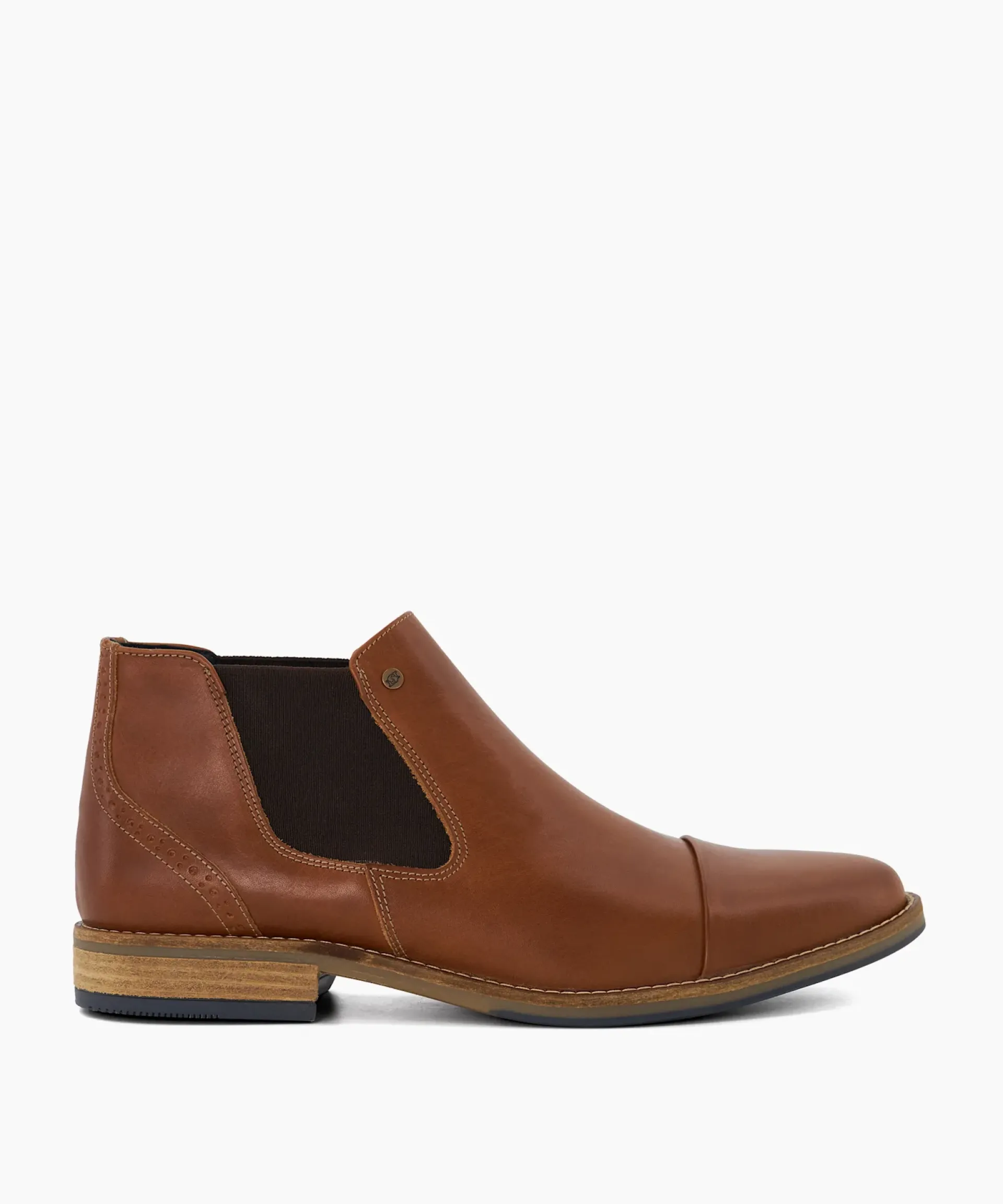 Dune London Chelsea Boots>Chilean - Tan Brown
