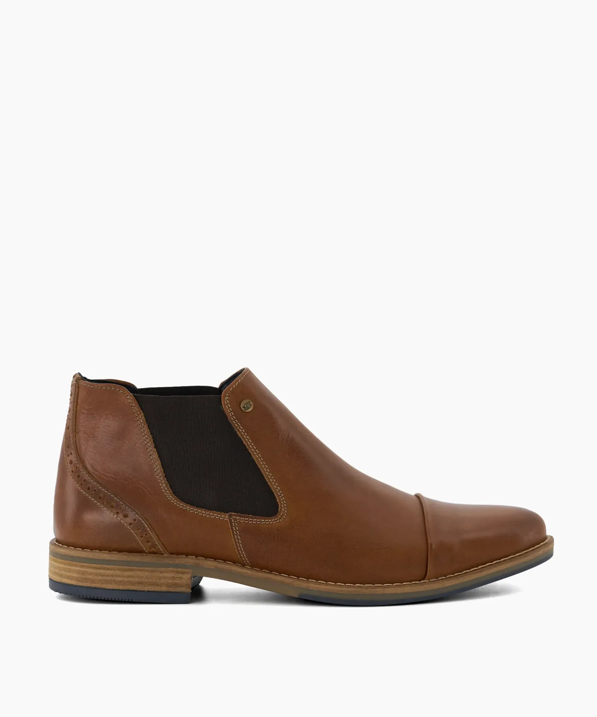 Dune London Chelsea Boots>Chilean - Tan Brown