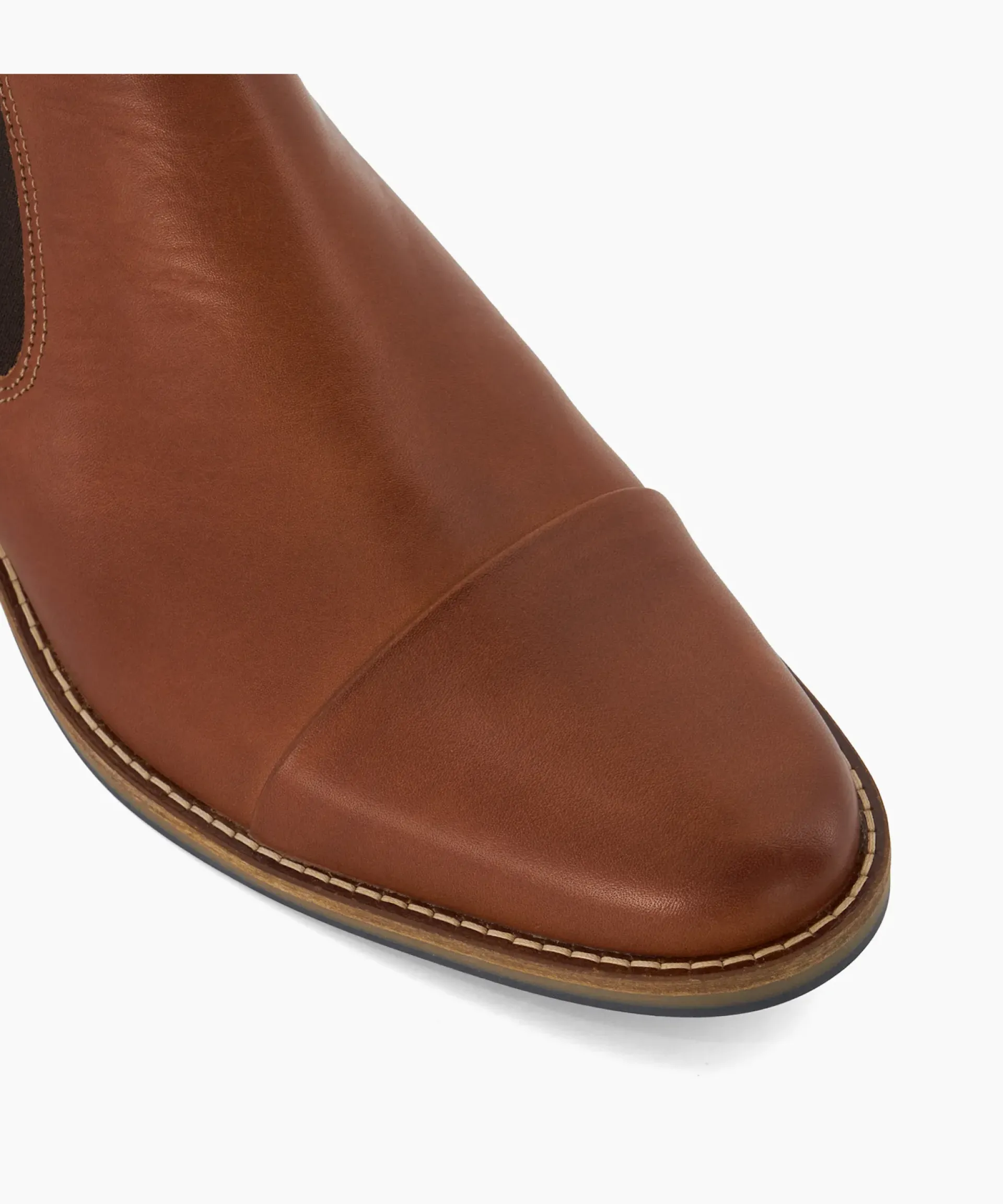 Dune London Chelsea Boots>Chilean - Tan Brown