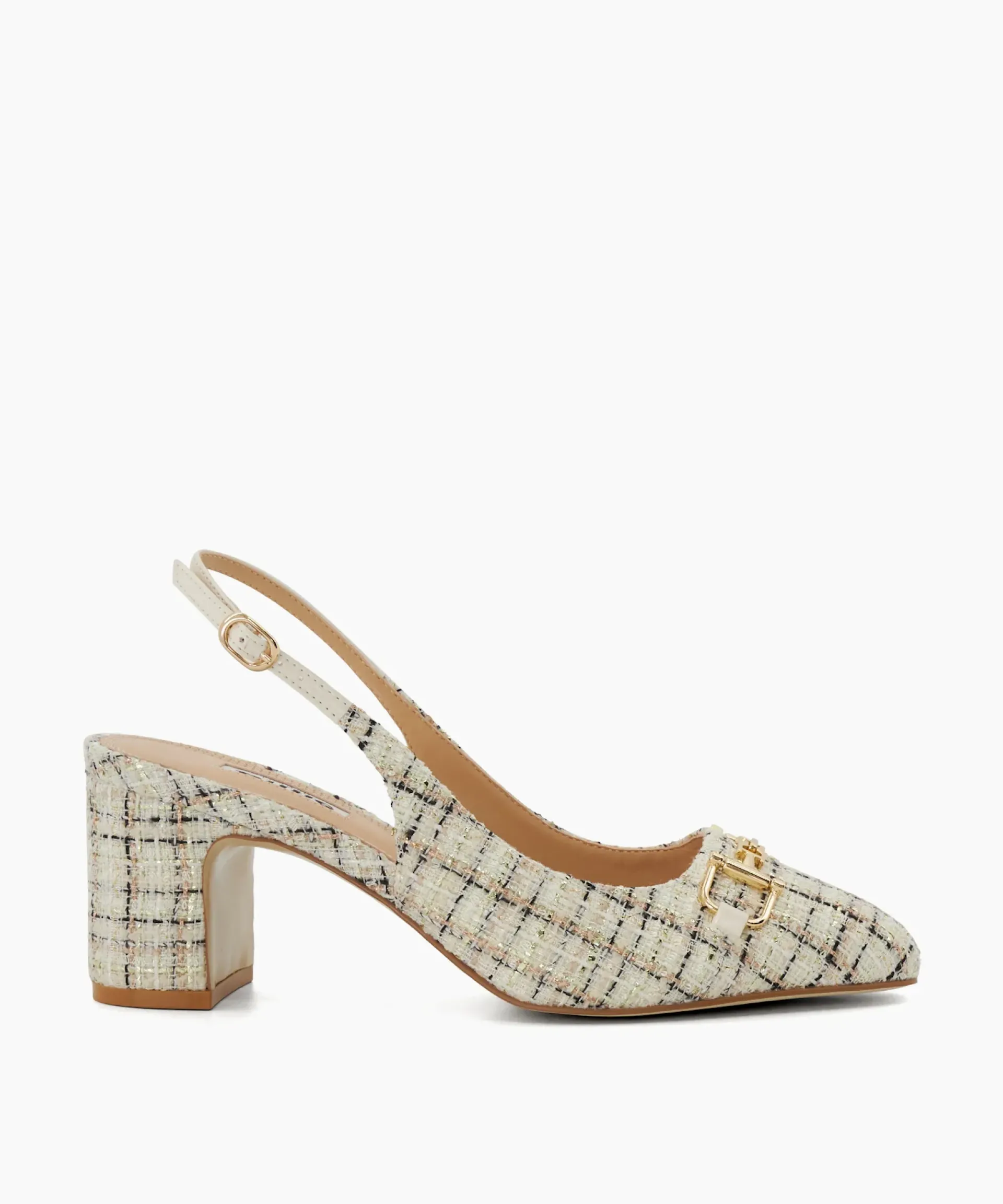 Dune London Heels>Choices - Cream White