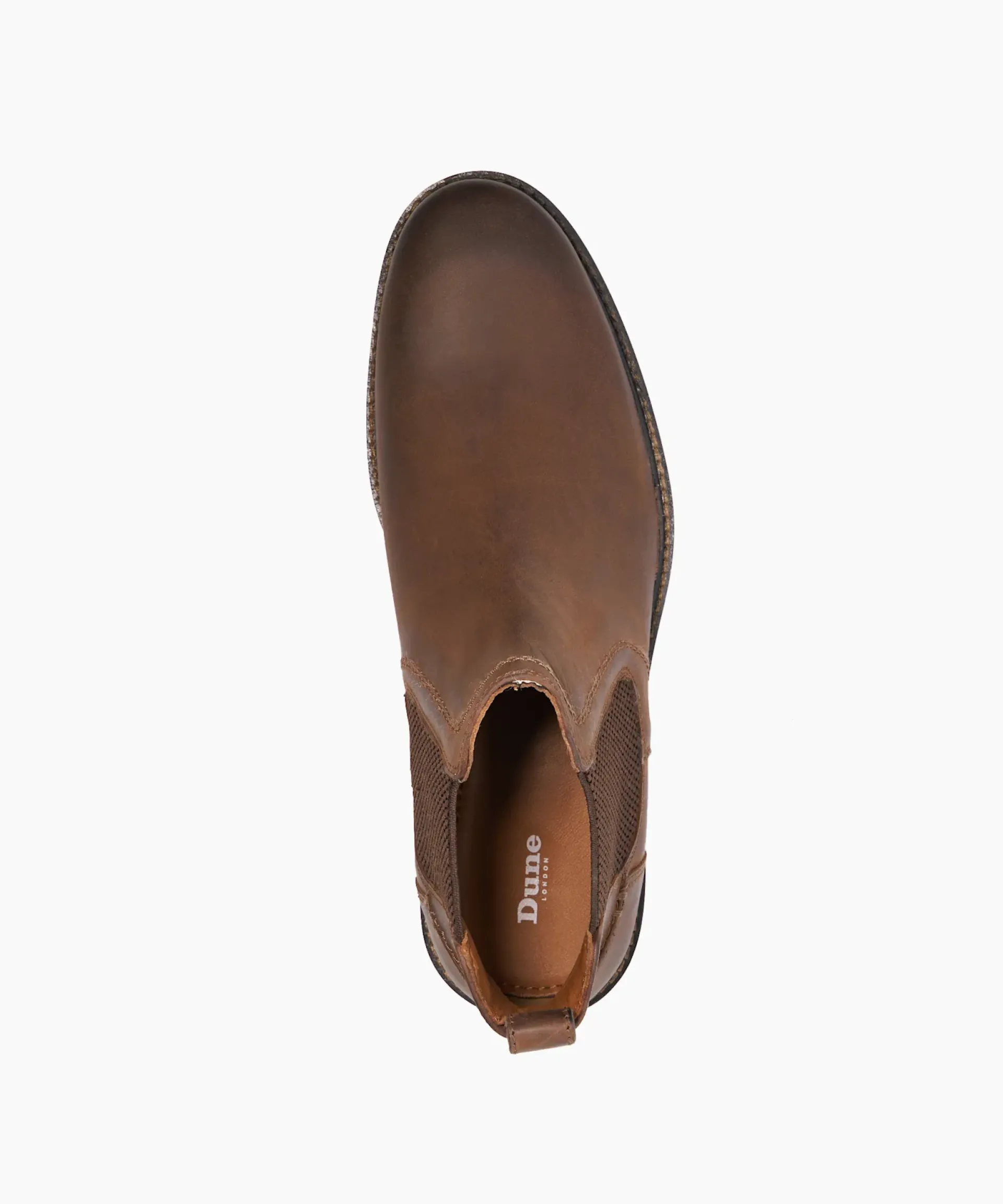 Dune London Chelsea Boots>Chorleys - Brown