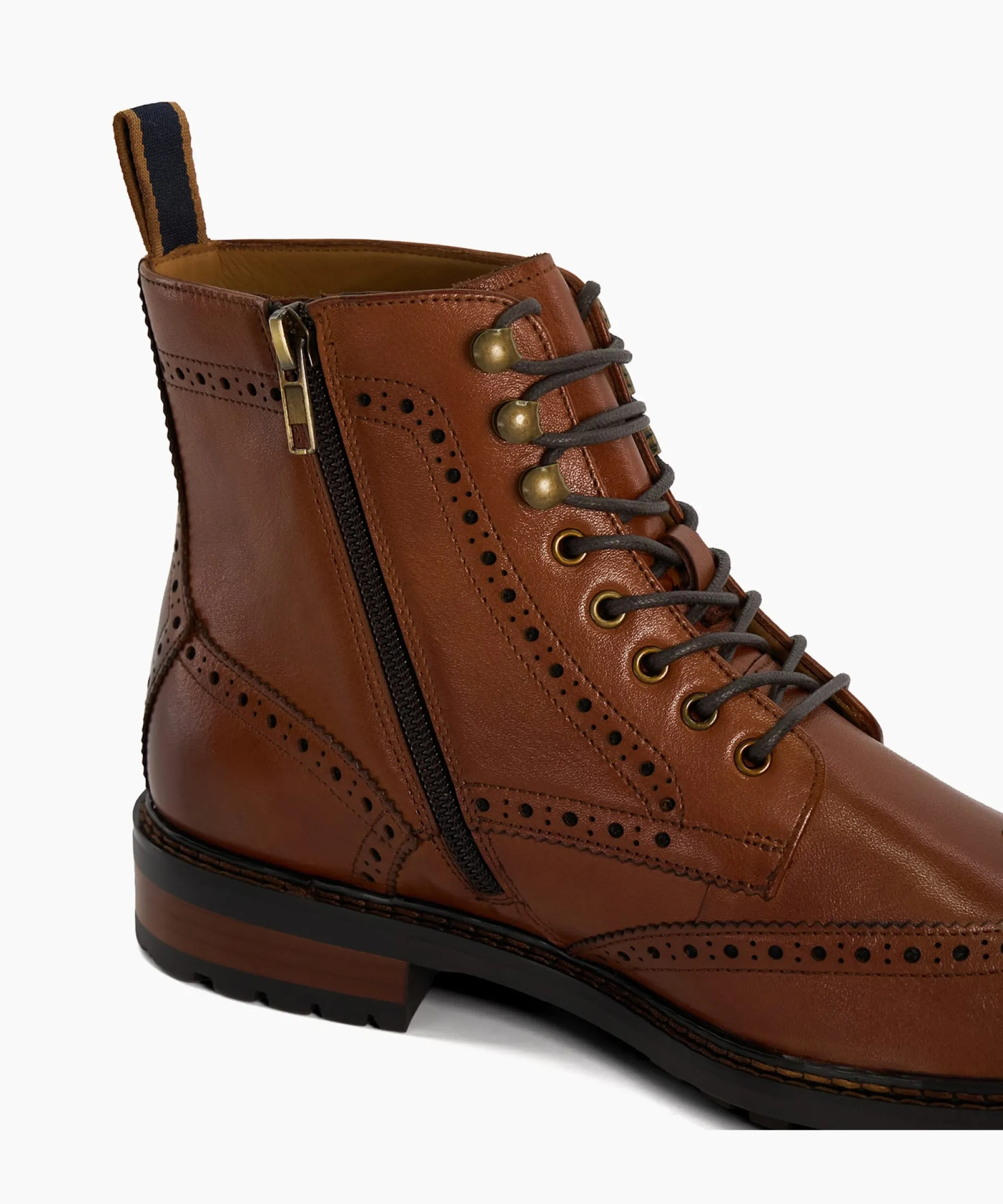 Dune London Casual Boots>Colonies - Tan Brown