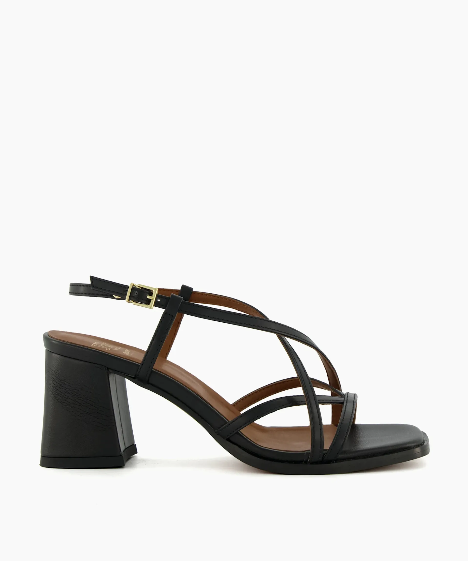 Dune London Block Heeled Sandals>Jacintas - Black