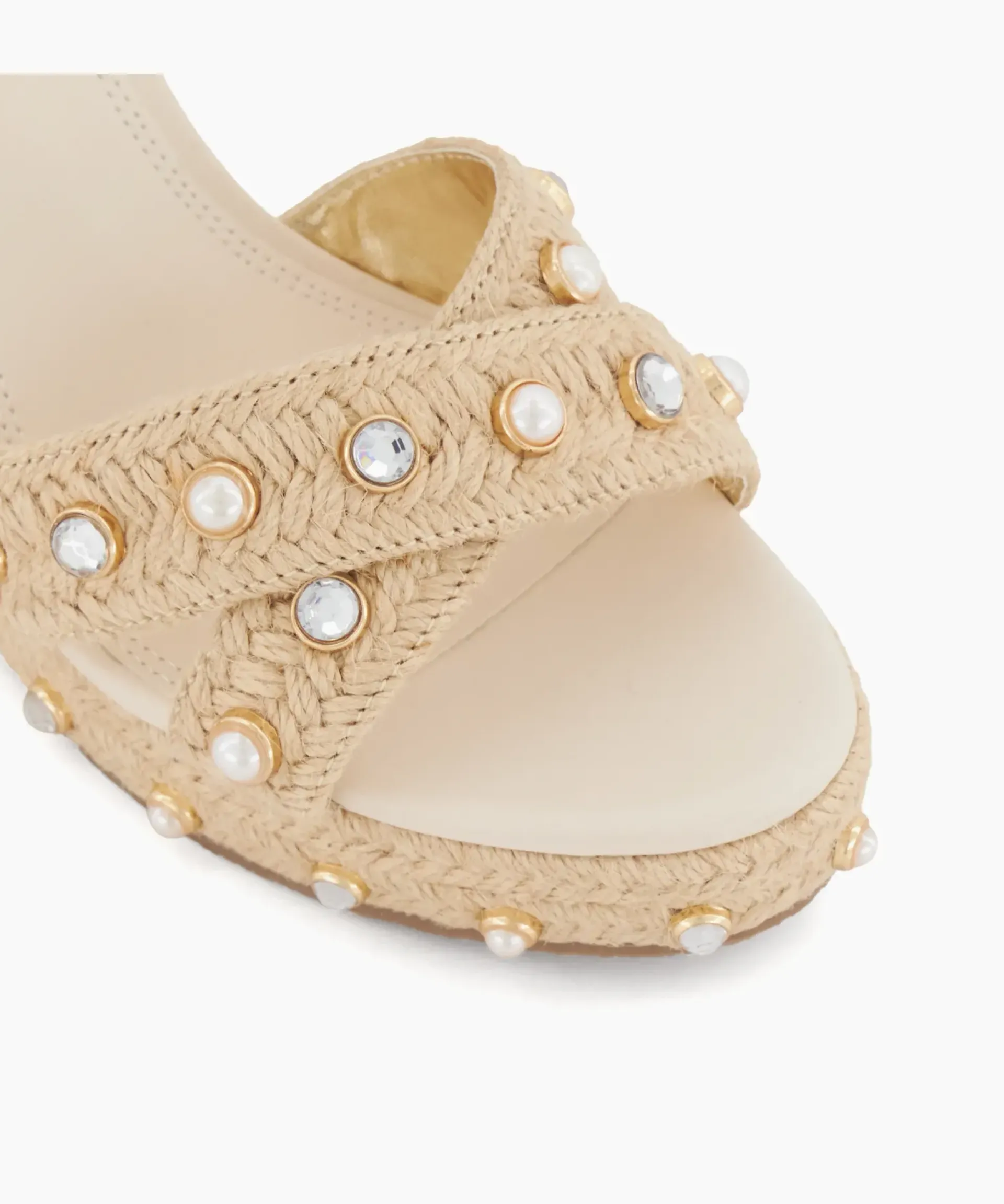 Dune London Wedge Sandals>Kays - Natural Neutral