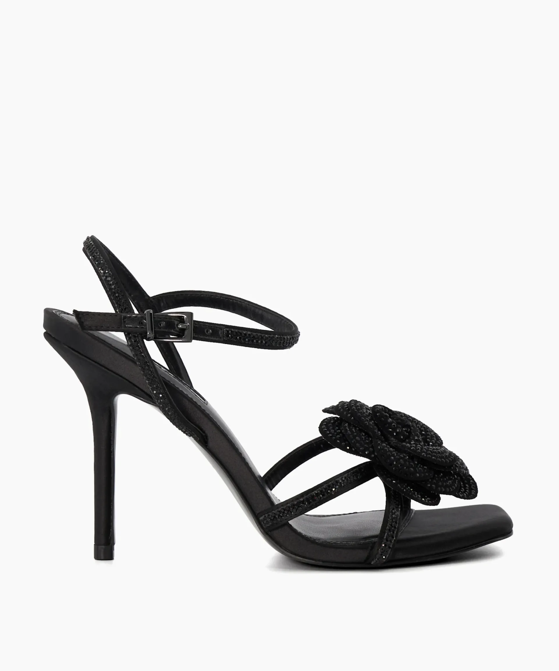 Dune London Heeled Sandals>Medallion - Black