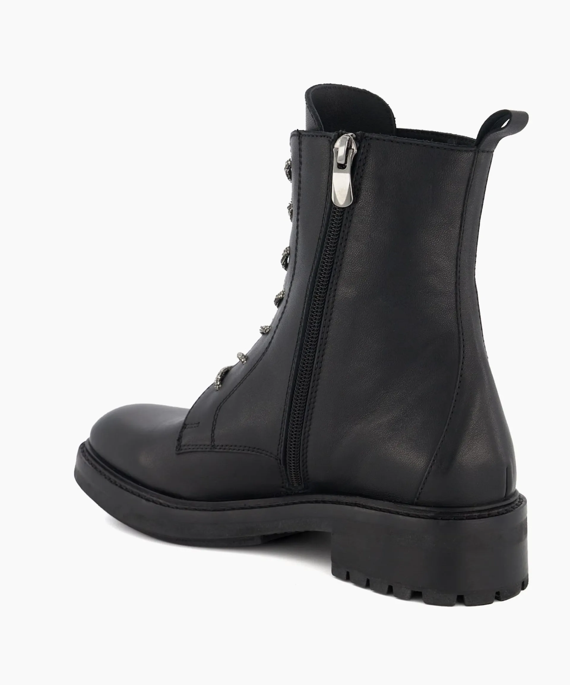 Dune London Ankle Boots>Purplex - Black