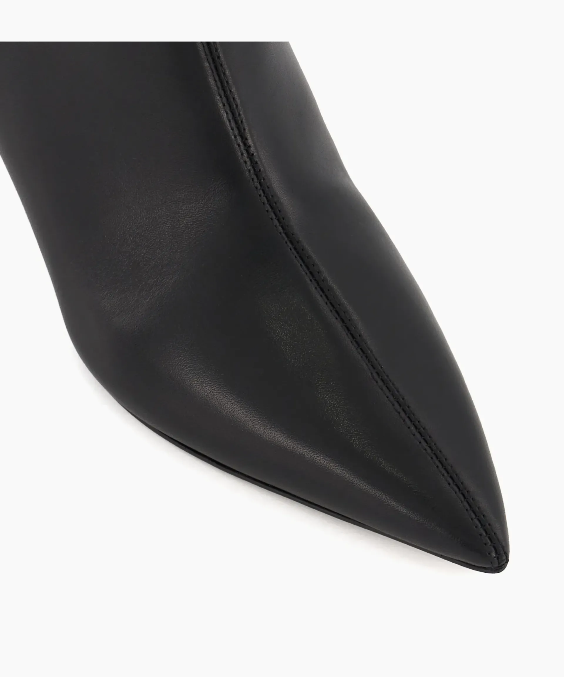 Dune London Knee High Boots>Smooth - Black