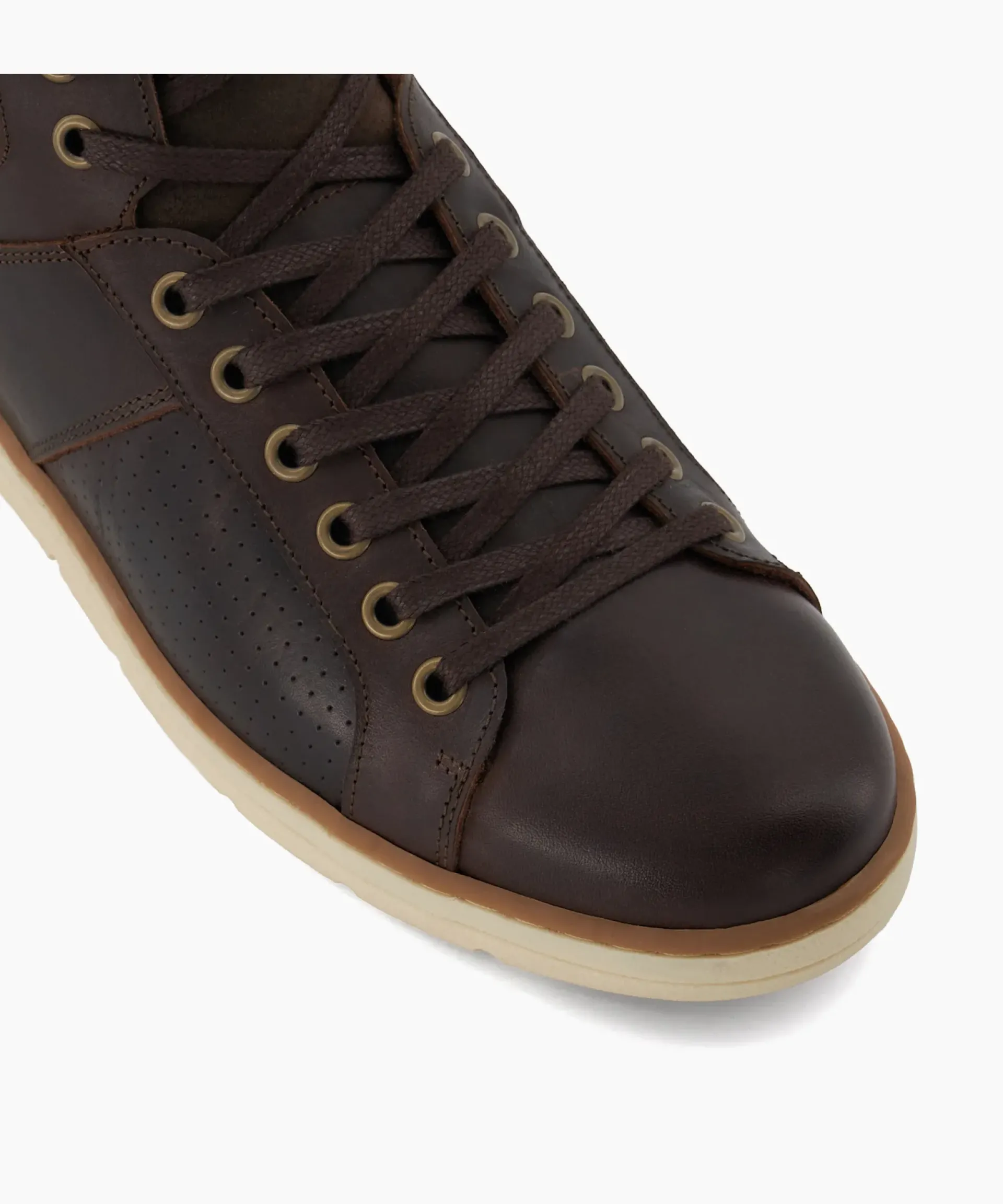 Dune London Brown shoes>Southern - Brown