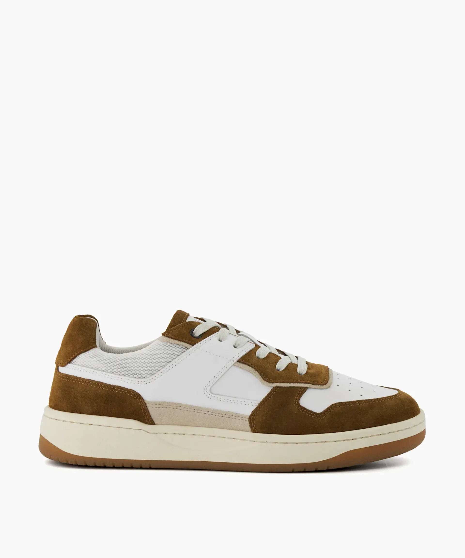 Dune London Trainers>Ted - Tan Brown